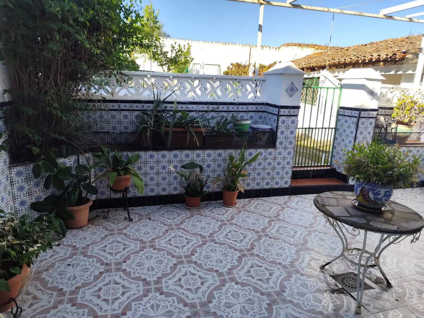 Terraza de Casa o chalet en venta en Zafra con Jardín privado
