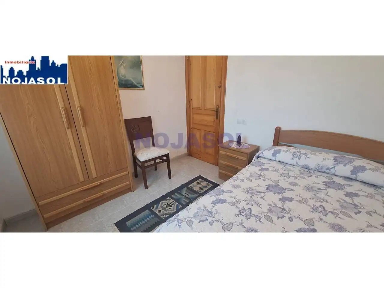 Dormitori de Casa o xalet de lloguer en Noja amb Jardí privat, Terrassa i Moblat