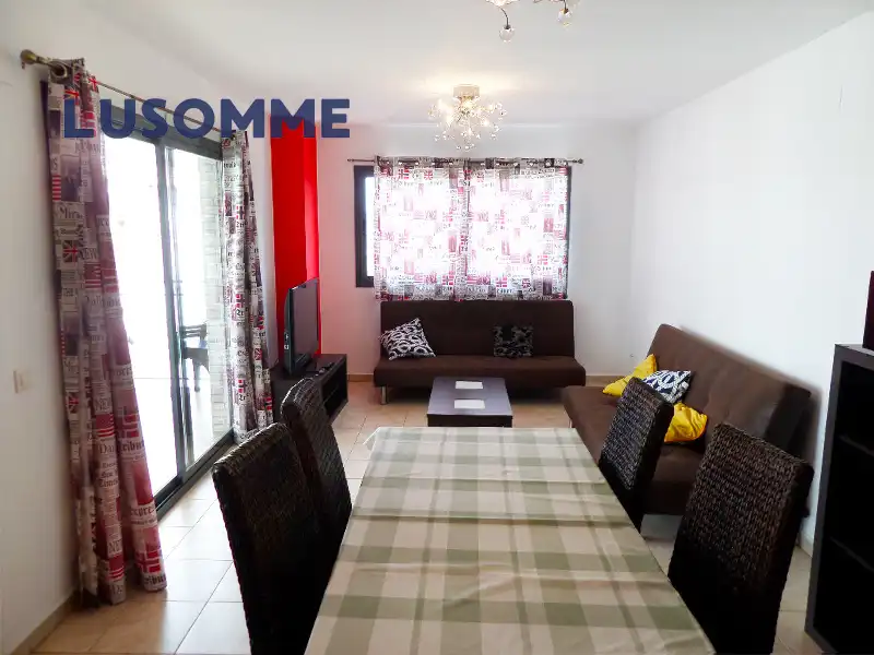 Wohnzimmer von Maisonette zum Verkauf in Oropesa del Mar / Orpesa mit Klimaanlage, Terrasse und Abstellraum