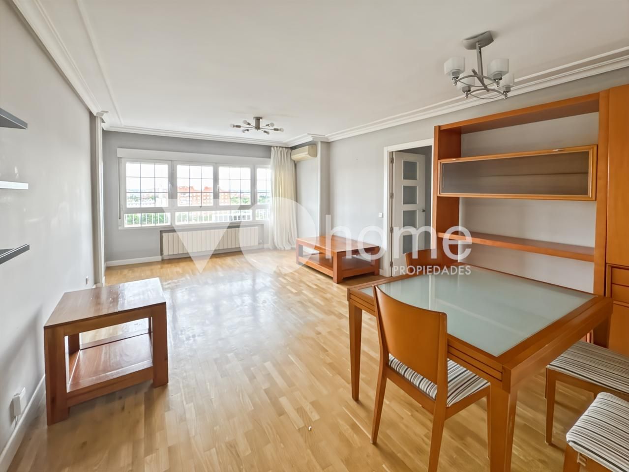 Exterior view of Flat for sale in  Madrid Capital  with Air Conditioner and Heating