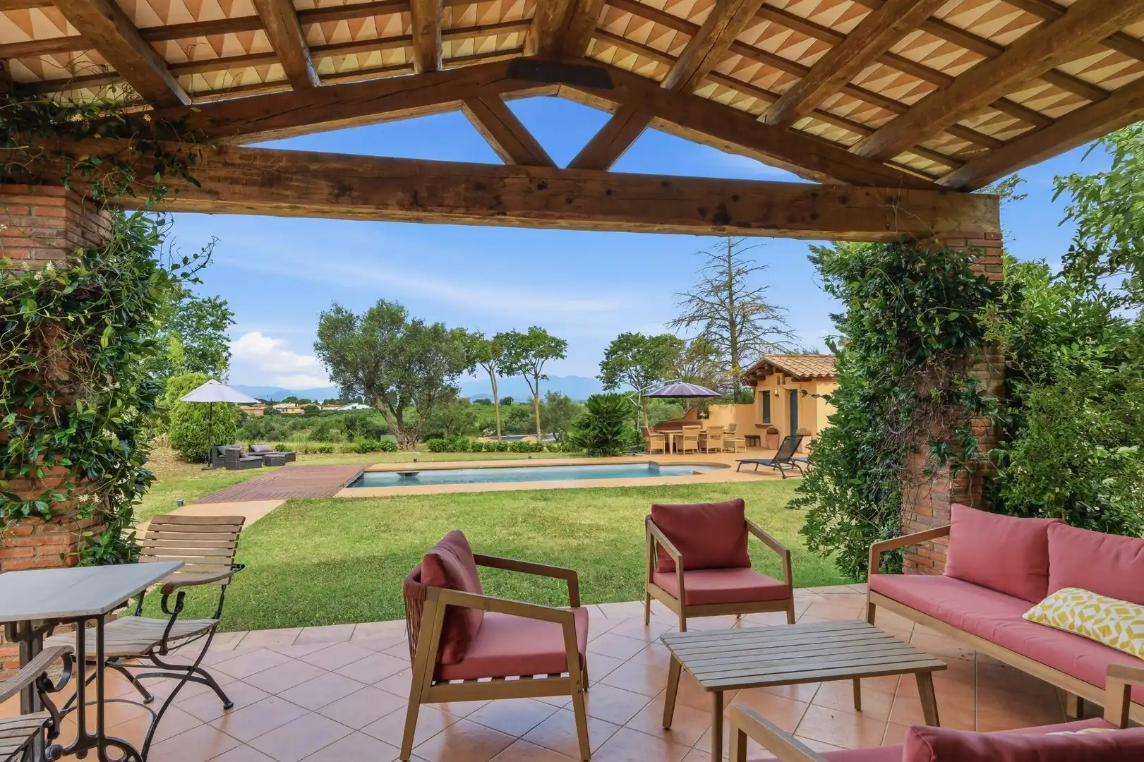 Terraza de Casa o chalet de alquiler en Peralada, Girona