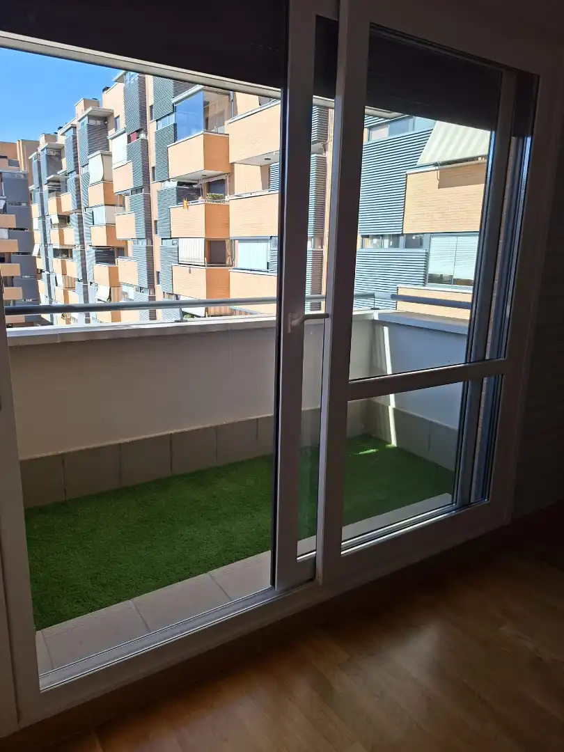 Balcony of Flat for rent in Rivas-Vaciamadrid  with Air Conditioner, Heating and Parquet flooring