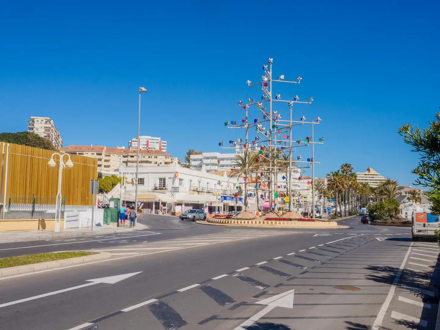 Vista exterior de Estudio en venta en Benalmádena con Aire acondicionado, Jardín privado y Amueblado