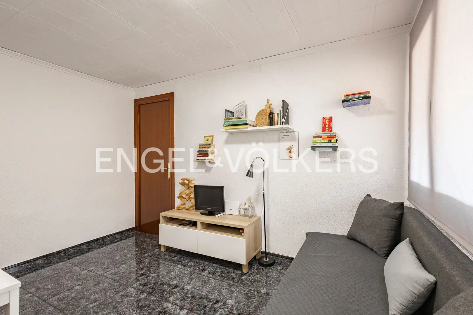 Sala de estar de Piso en venta en Esplugues de Llobregat con Calefacción y Terraza