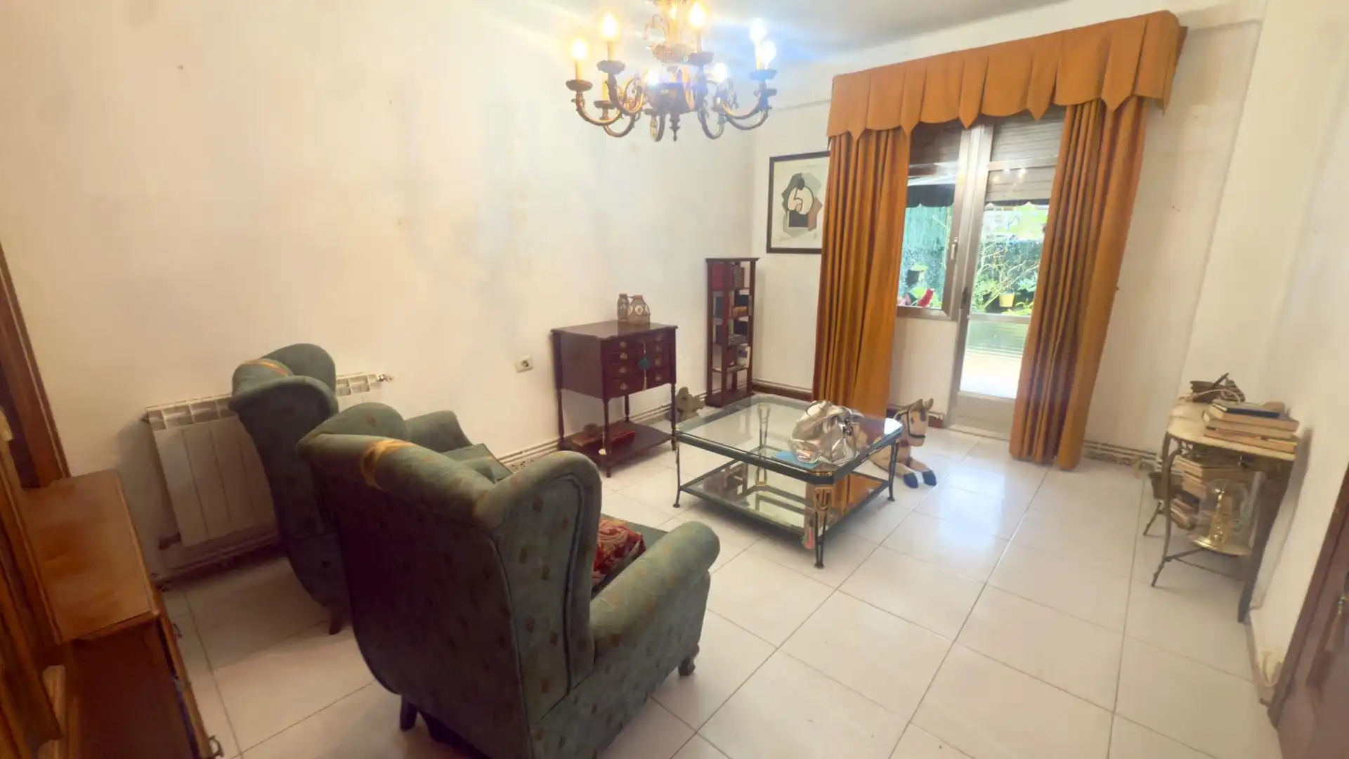 Wohnzimmer von Wohnung zum Verkauf in Ourense Capital  mit Heizung, Privatgarten und Terrasse