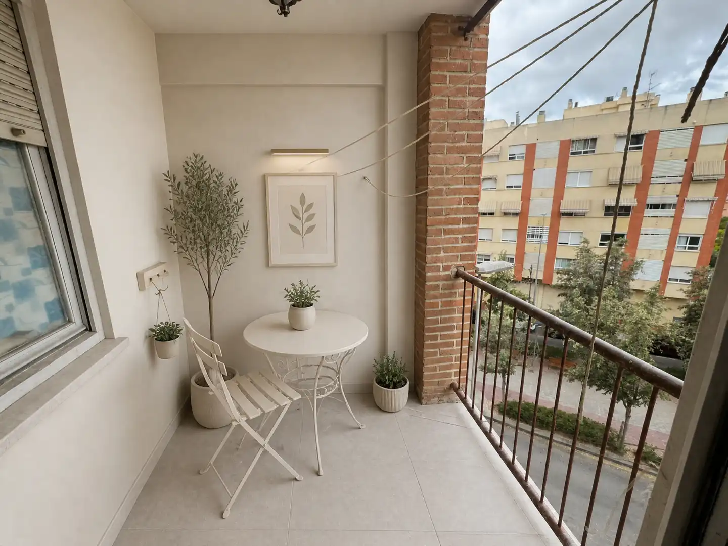 Terraza de Piso en venta en Alicante / Alacant con Amueblado y Balcón