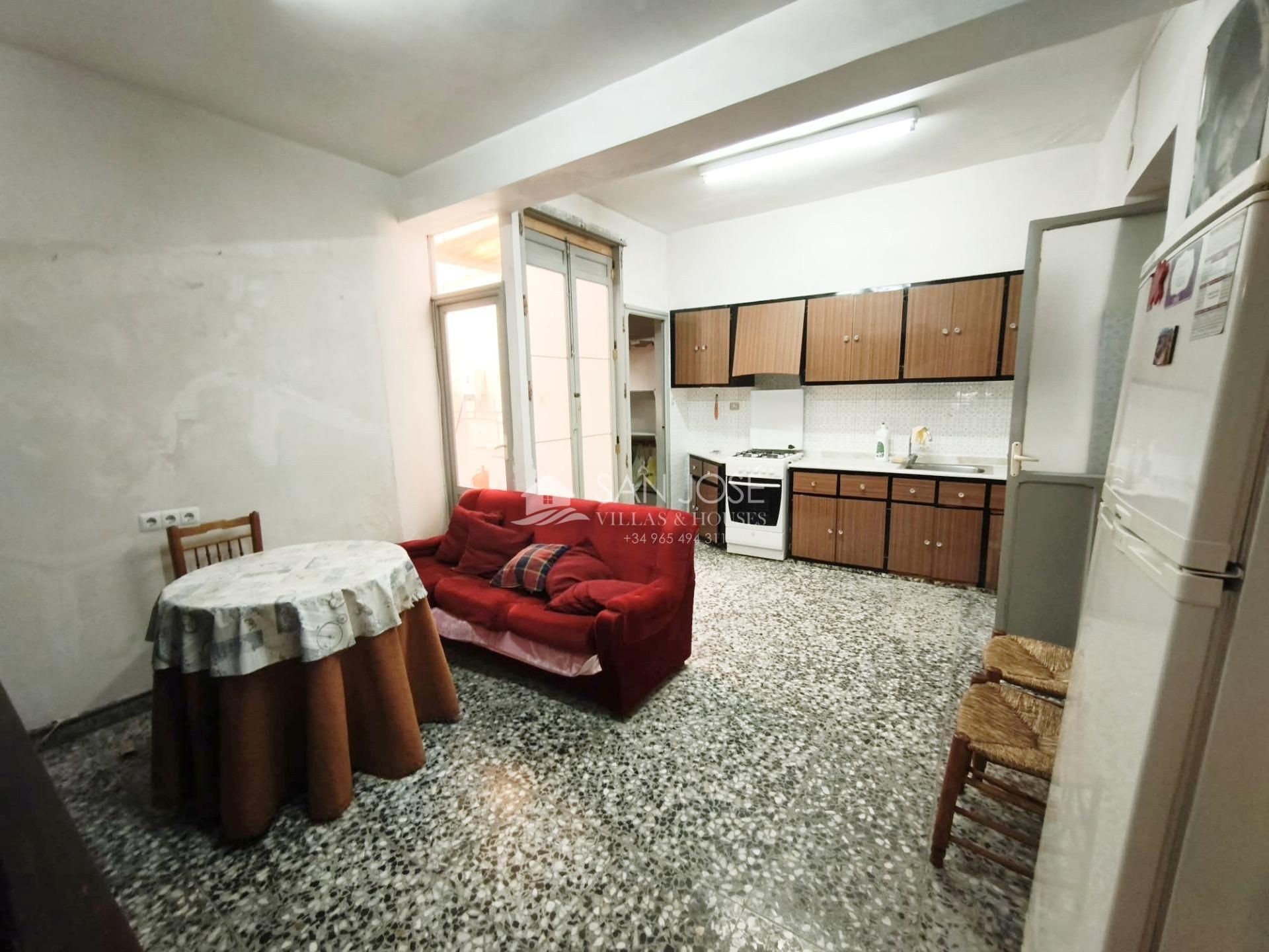 Cuina de Casa o xalet en venda en Aspe amb Terrassa i Traster