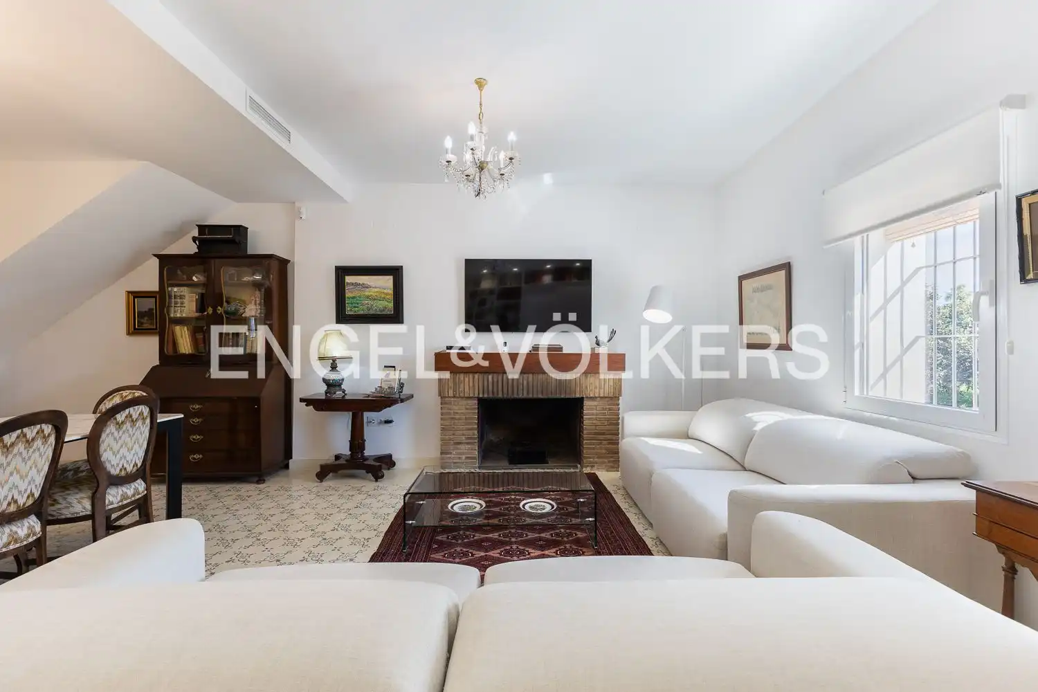 Sala de estar de Casa o chalet en venta en Carcaixent con Aire acondicionado, Calefacción y Jardín privado