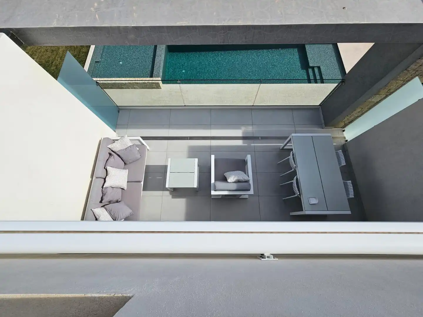 Terraza de Ático de alquiler en Jávea / Xàbia con Aire acondicionado, Calefacción y Jardín privado