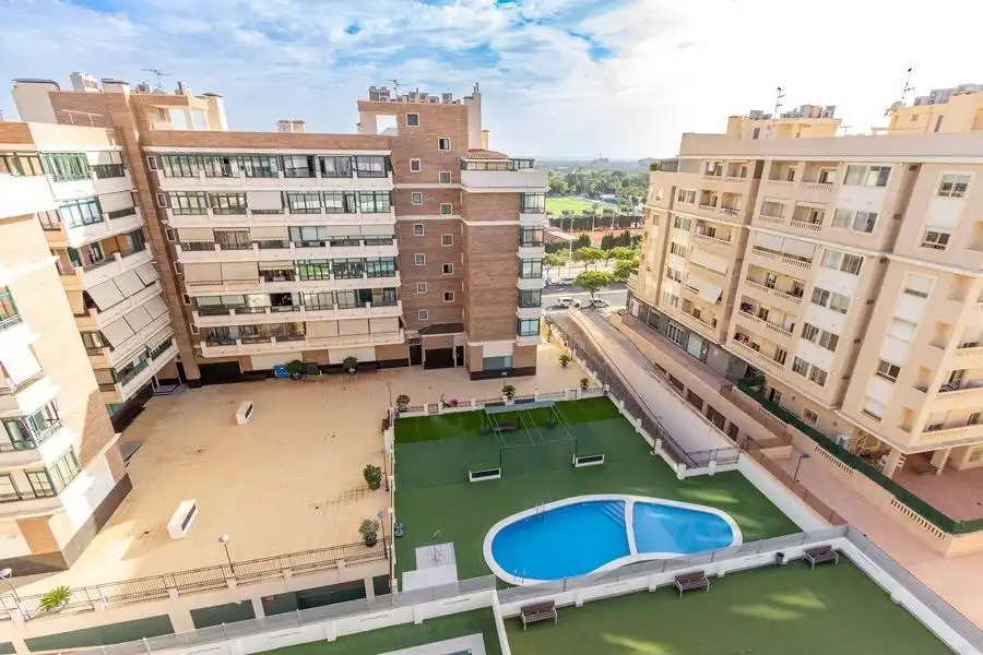 Exterior view of Attic for sale in Elche / Elx  with Air Conditioner, Heating and Private garden