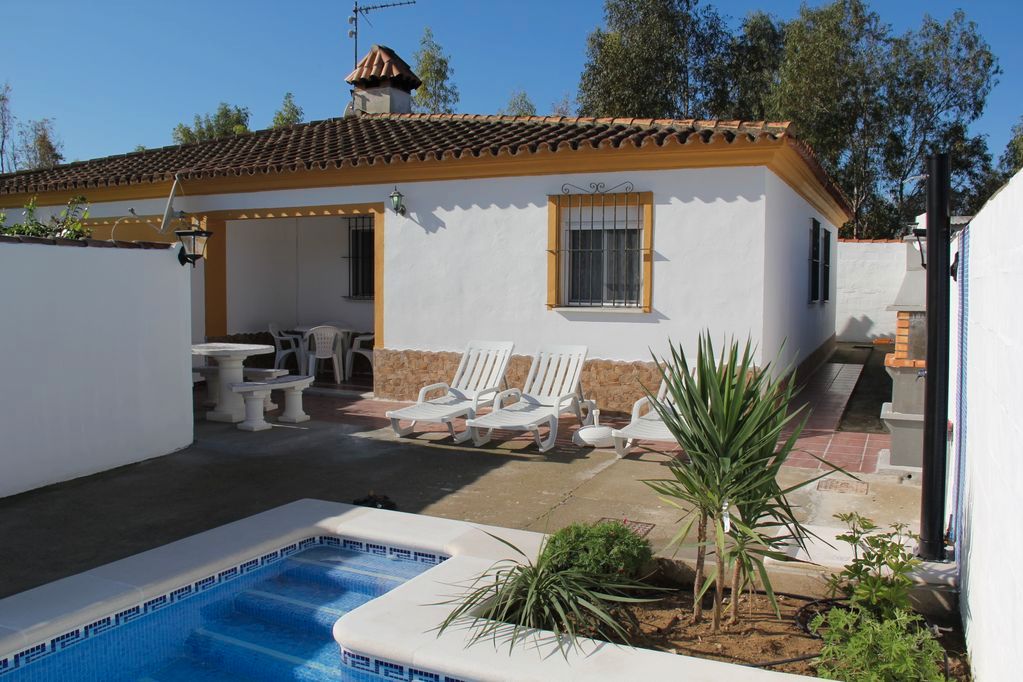 Jardín de Casa o chalet en venta en Chiclana de la Frontera con Aire acondicionado, Calefacción y Jardín privado