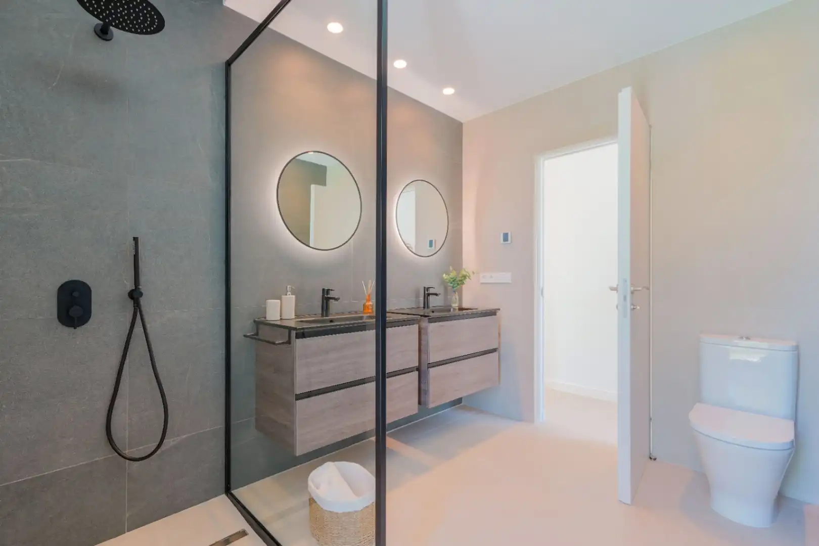 Baño de Casa o chalet en venta en Teulada con Aire acondicionado, Calefacción y Jardín privado