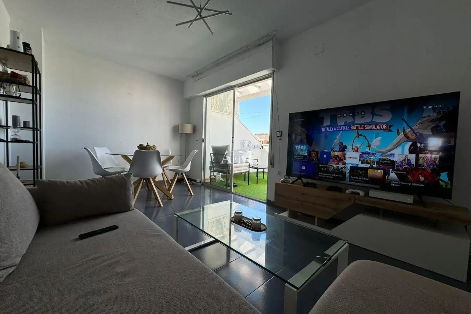 Sala de estar de Piso de alquiler en Torrevieja con Terraza, Amueblado y Lavadora