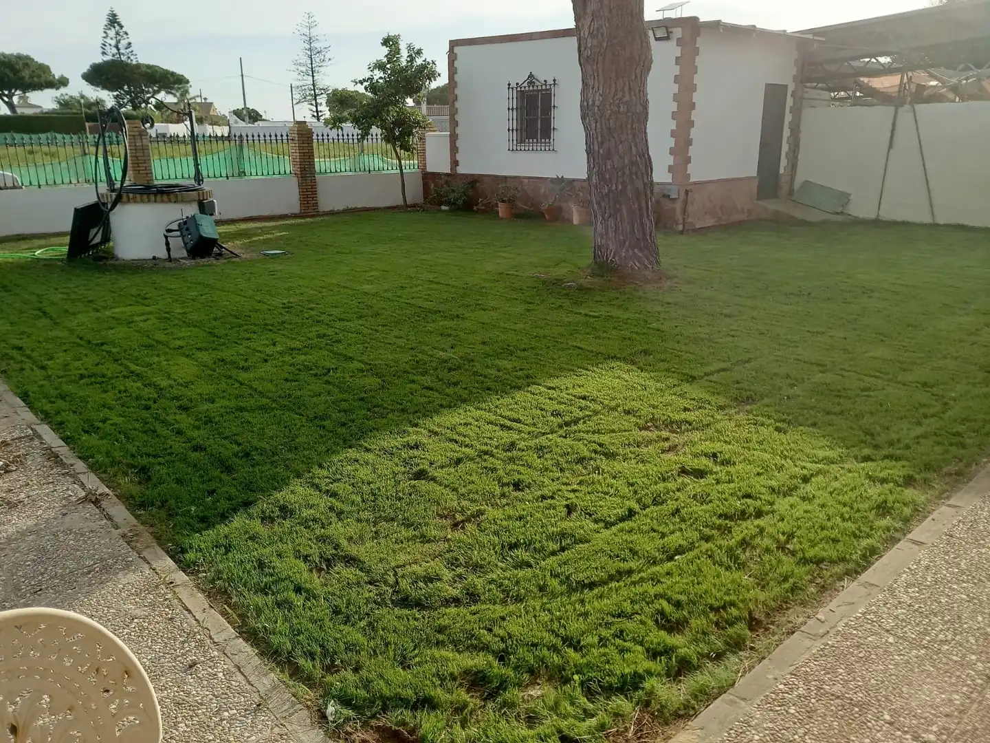 Garden of Houses for rent in Chipiona  with Heating, Private garden and Terrace