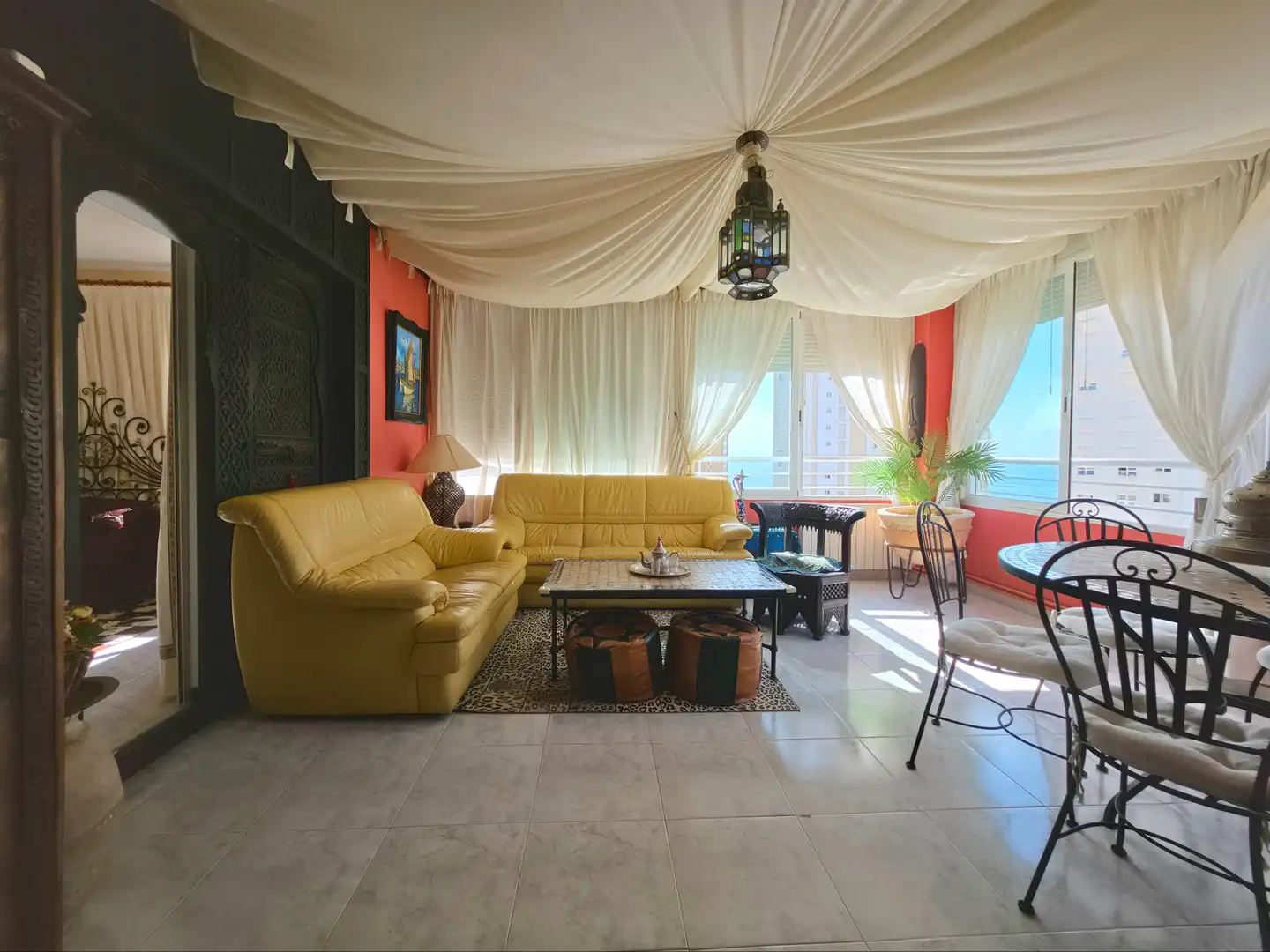Sala de estar de Piso en venta en Benidorm con Aire acondicionado, Calefacción y Terraza