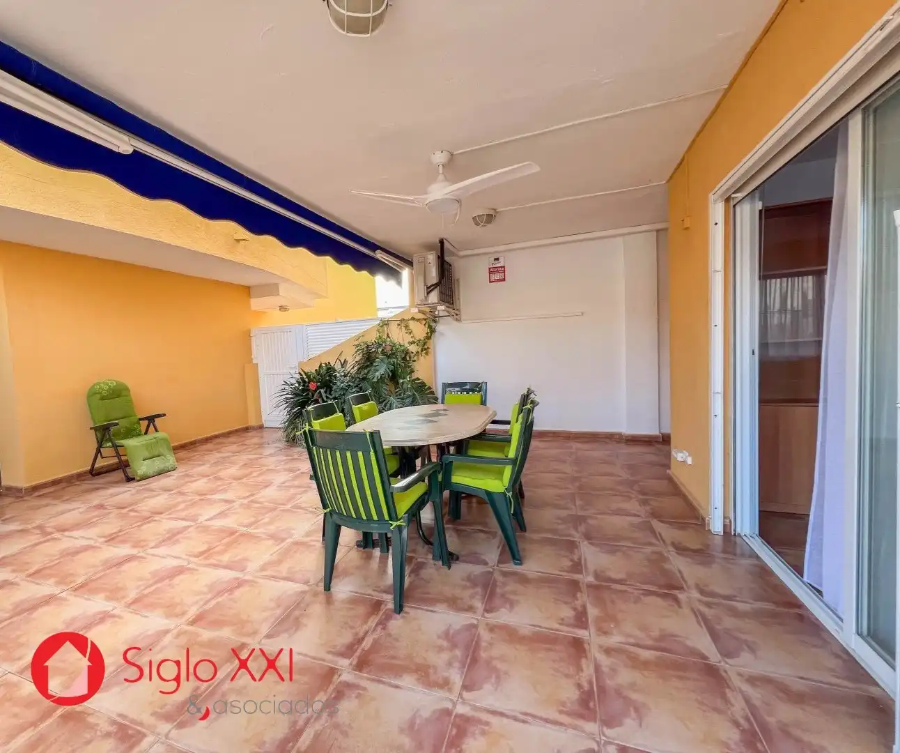 Terrace of Flat for sale in Oropesa del Mar / Orpesa  with Air Conditioner, Heating and Terrace