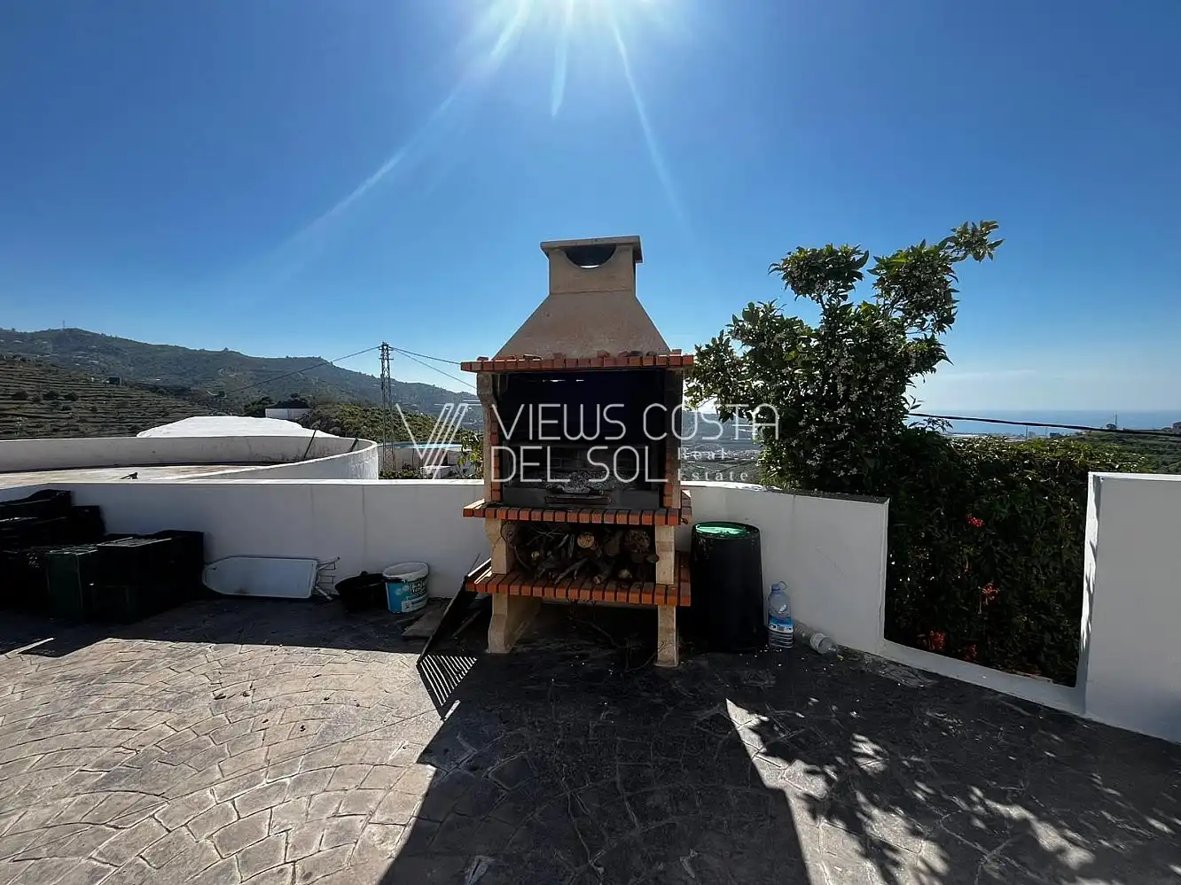Terrassa de Casa o xalet de lloguer en Algarrobo amb Aire condicionat, Calefacció i Terrassa