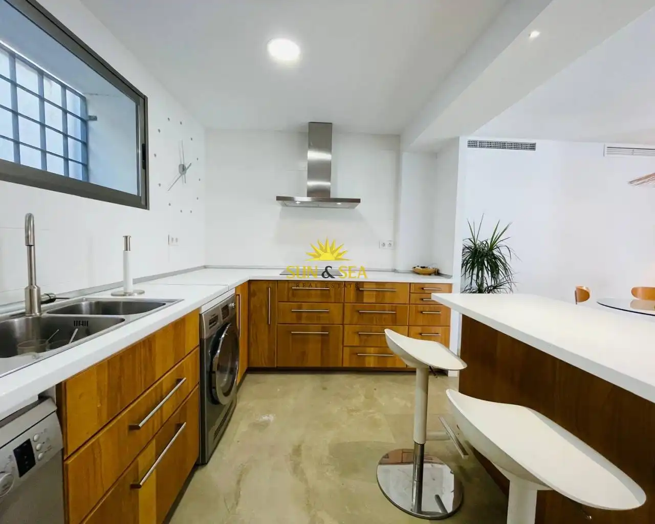 Kitchen of Houses for rent in Alicante / Alacant  with Air Conditioner, Heating and Terrace