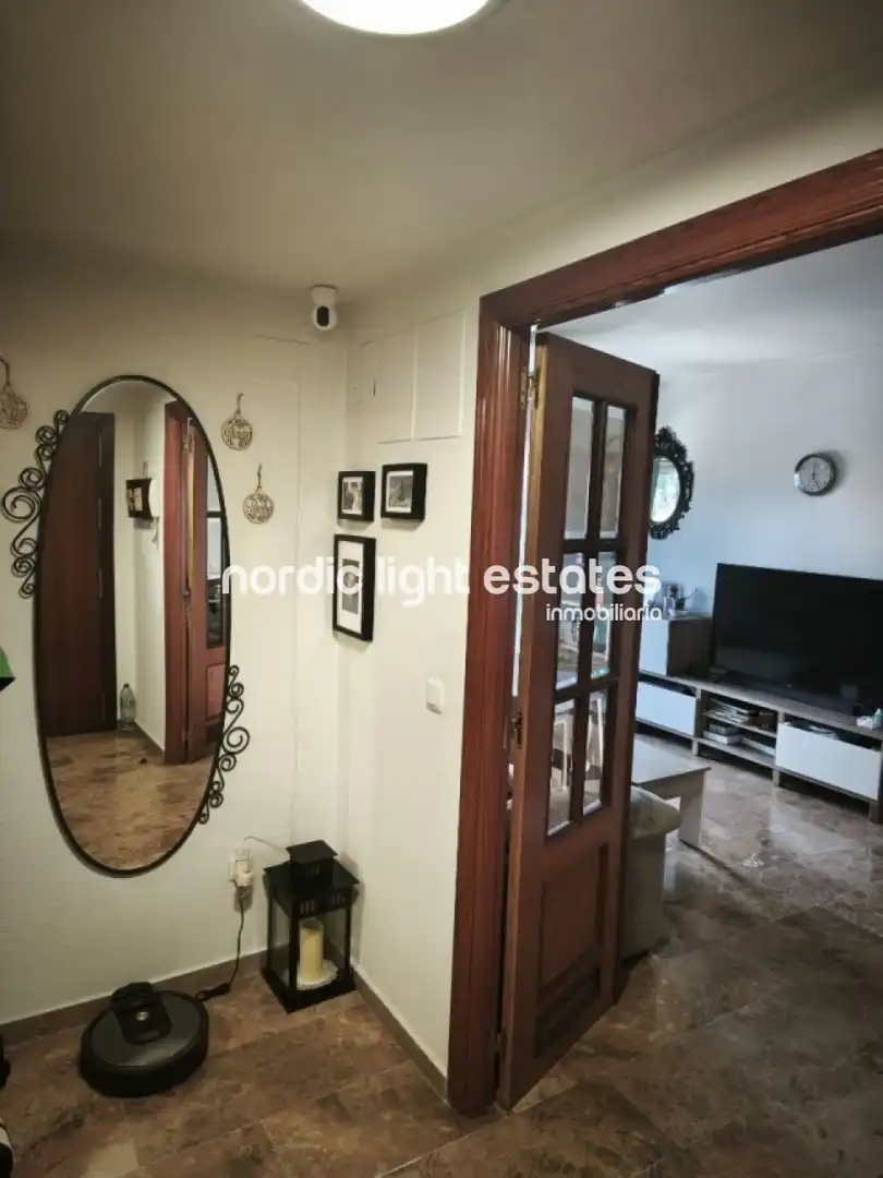 Vista exterior de Piso en venta en Málaga con Terraza, Trastero y Piscina