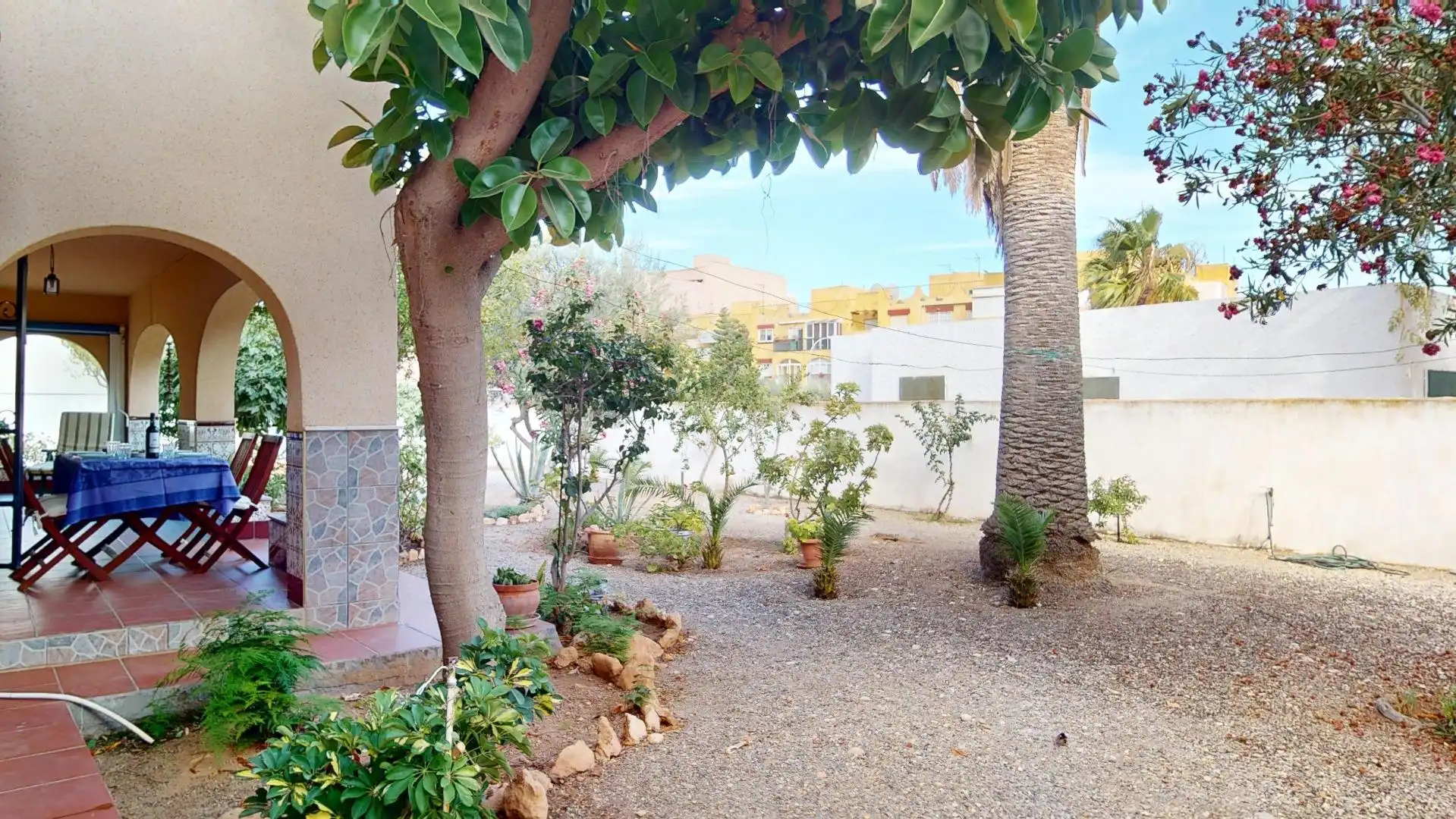 Jardín de Casa o chalet en venta en Roquetas de Mar