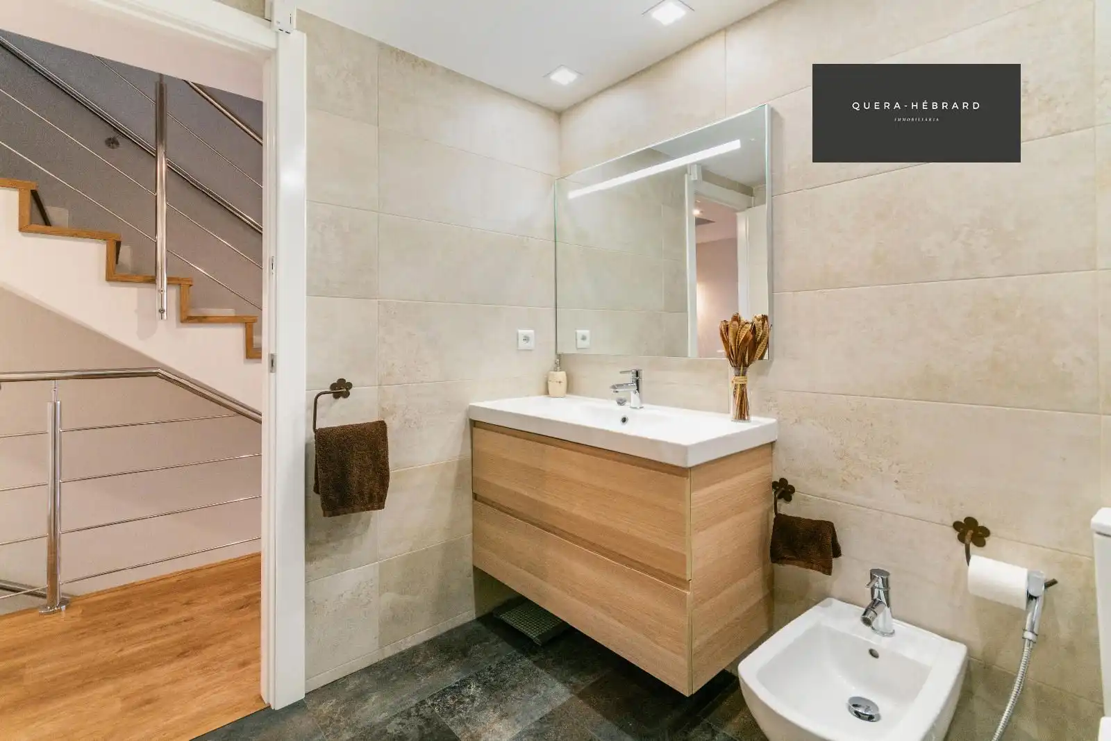 Baño de Casa adosada en venta en Rubí con Aire acondicionado, Calefacción y Parquet
