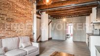 Sala d'estar de Àtic en venda en  Barcelona Capital amb Aire condicionat, Calefacció i Terrassa