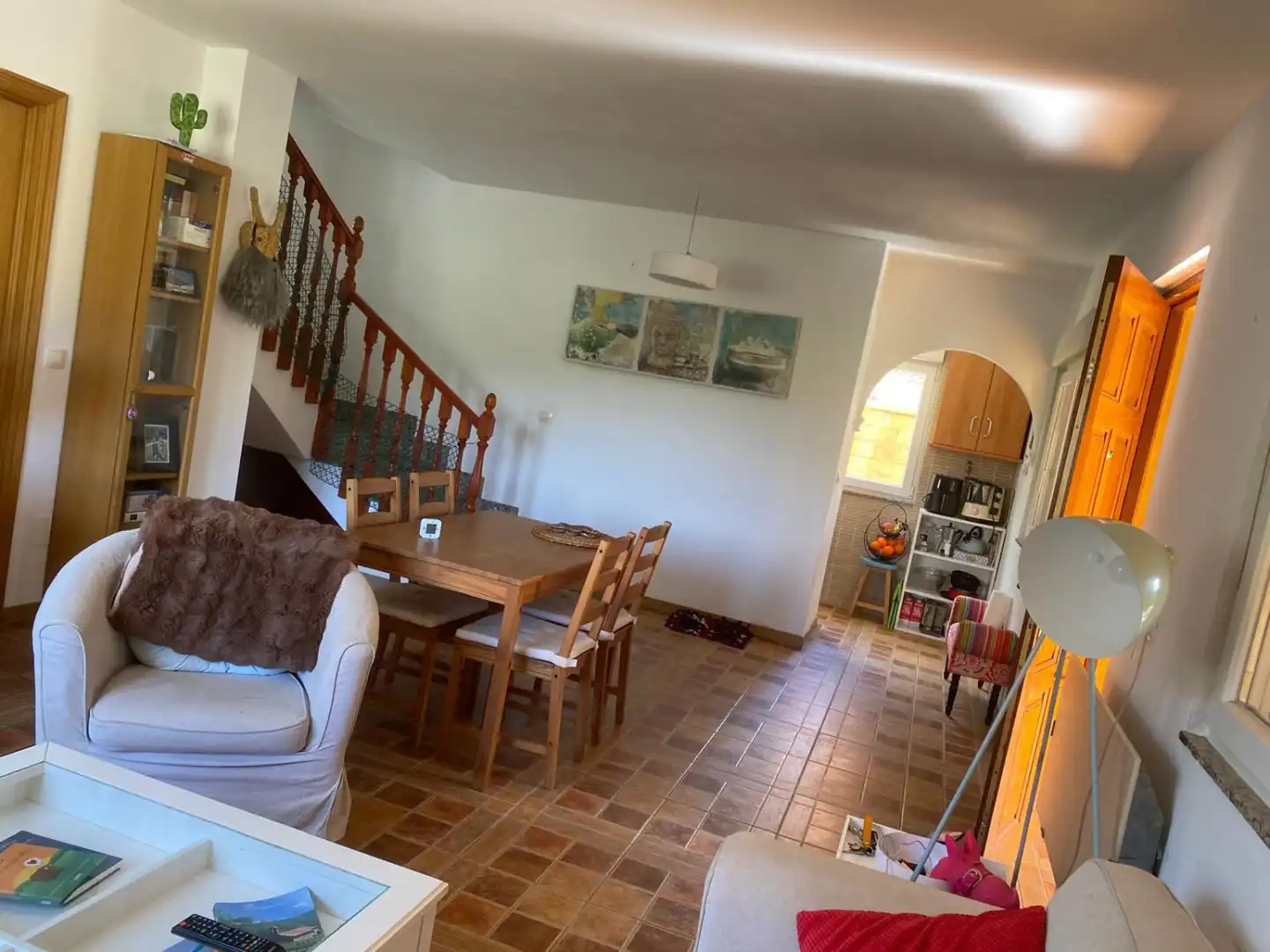 Dining room of Houses for rent in Las Regueras    with Heating, Terrace and Furnished