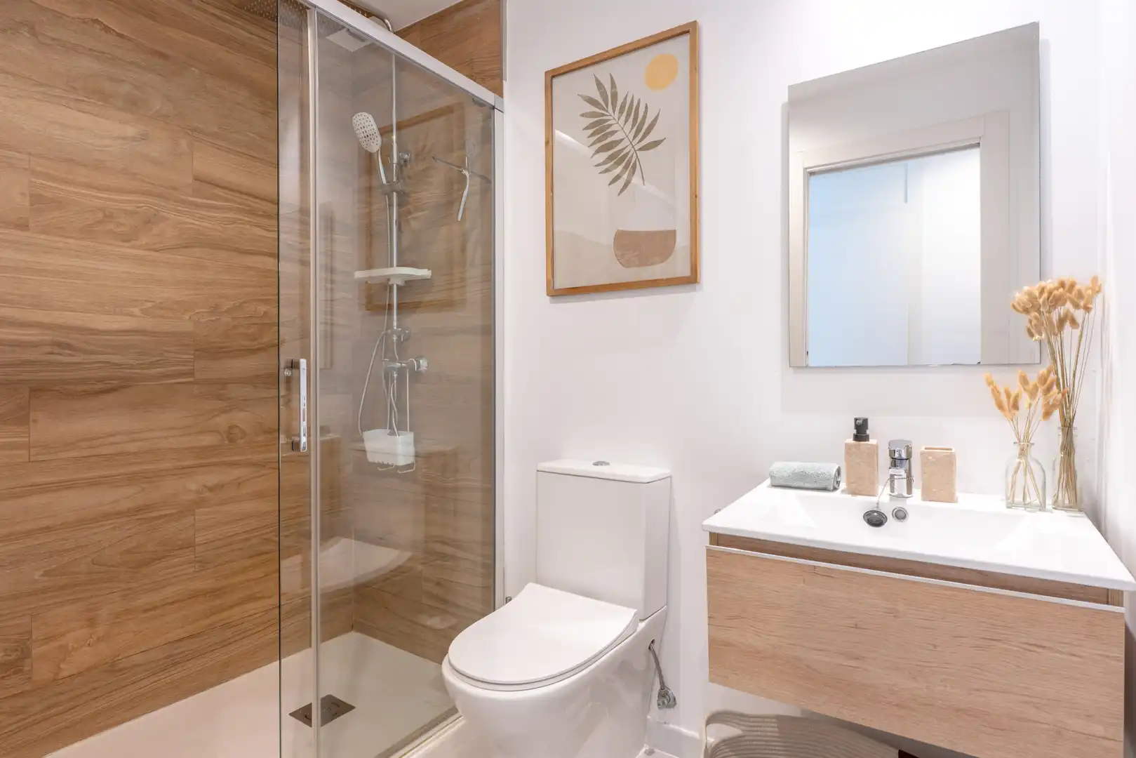 Badezimmer von Wohnung zum Verkauf in Eivissa mit Klimaanlage, Heizung und Privatgarten