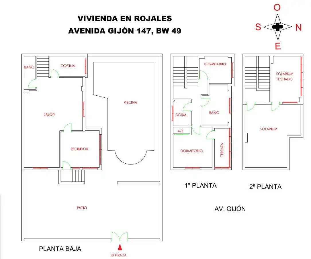 Duplexes for sale in Rojales  with Private garden, Terrace and Swimming Pool