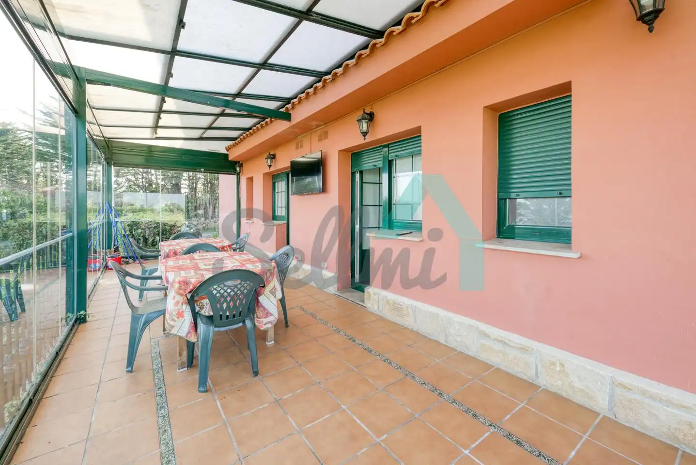 Terrassa de Casa o xalet en venda en Villaviciosa amb Calefacció, Jardí privat i Terrassa