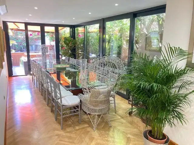 Menjador de Casa o xalet en venda en Roquetas de Mar amb Aire condicionat, Calefacció i Jardí privat