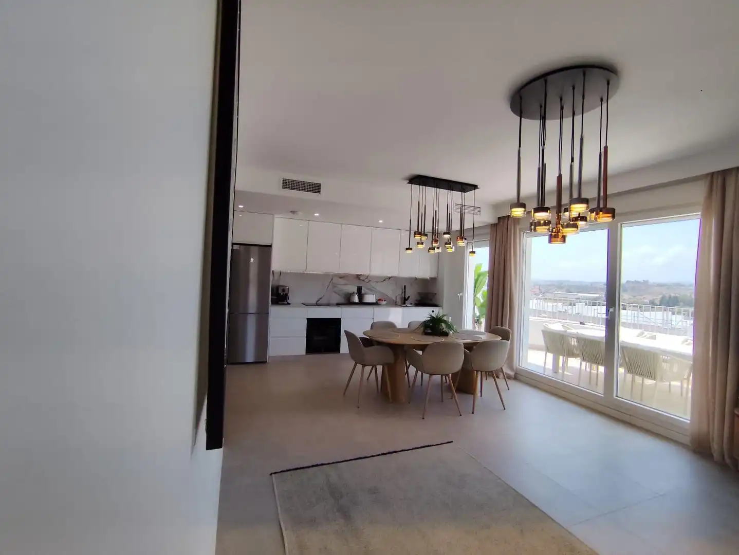 Comedor de Apartamento de alquiler en Los Pacos