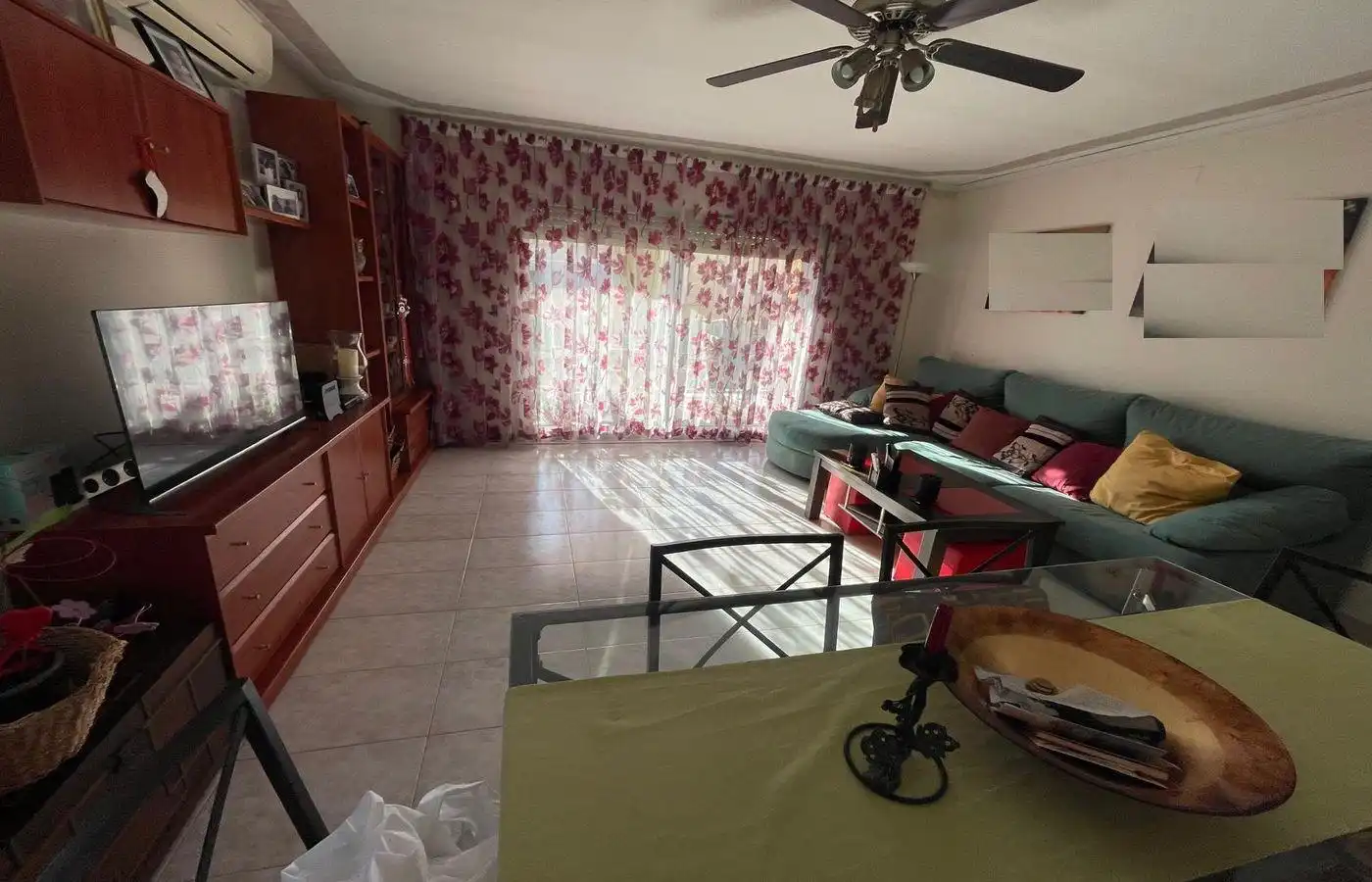 Sala d'estar de Dúplex en venda en Alcanar amb Aire condicionat, Calefacció i Jardí privat