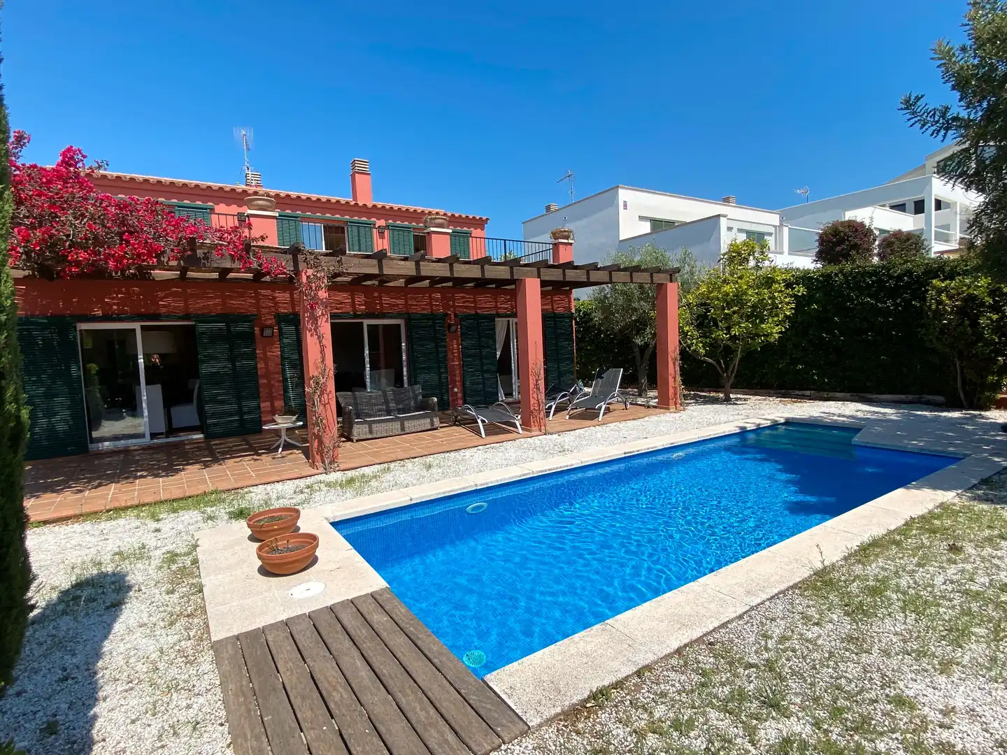 Piscina de Casa o chalet de alquiler en Sant Feliu de Guíxols con Aire acondicionado, Jardín privado y Terraza