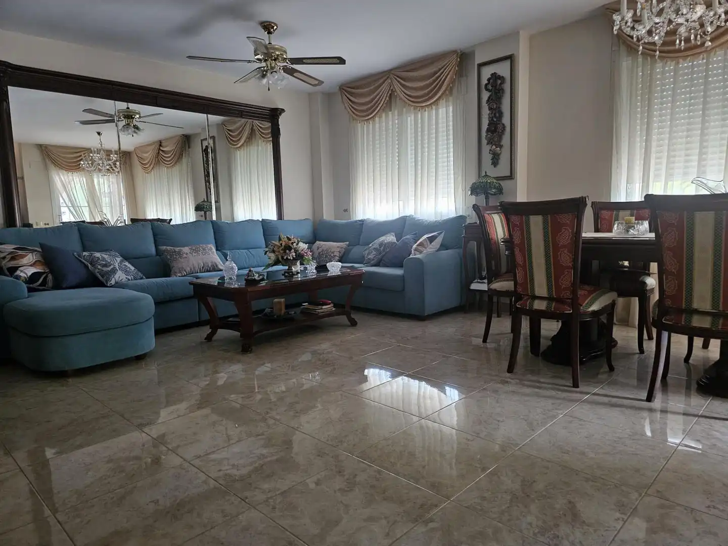 Sala d'estar de Àtic en venda en Jávea / Xàbia amb Aire condicionat, Calefacció i Jardí privat