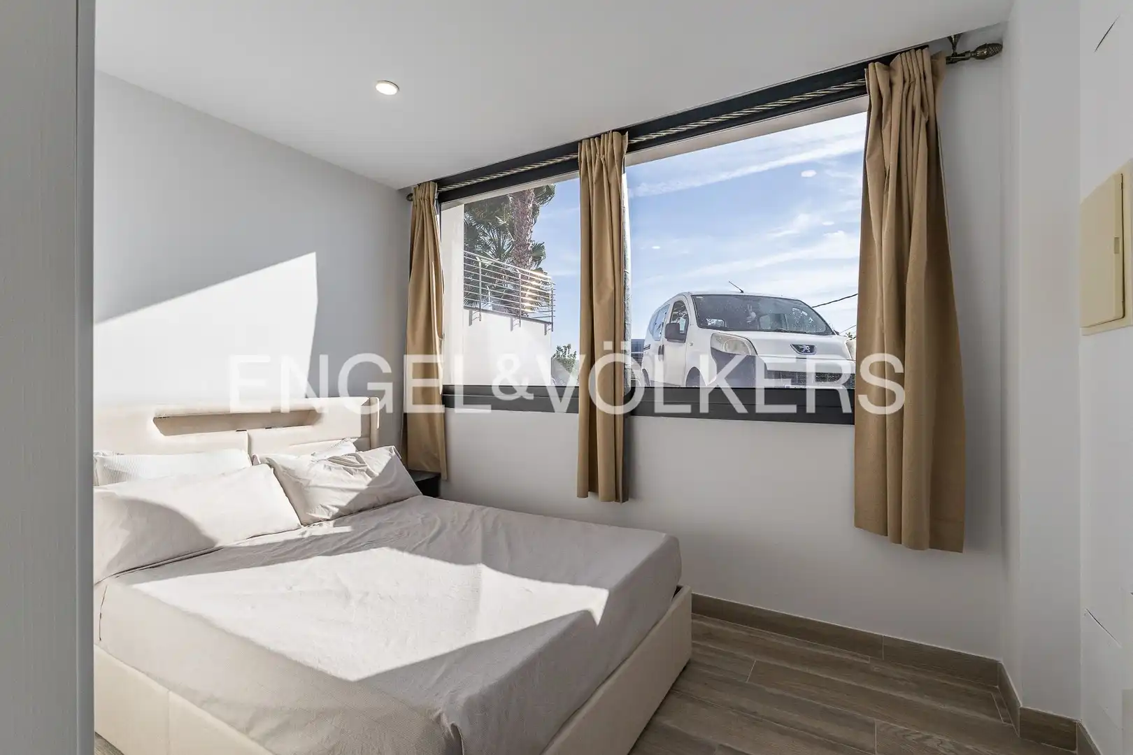 Bedroom of Houses for rent in Santa Susanna  with Air Conditioner, Heating and Private garden
