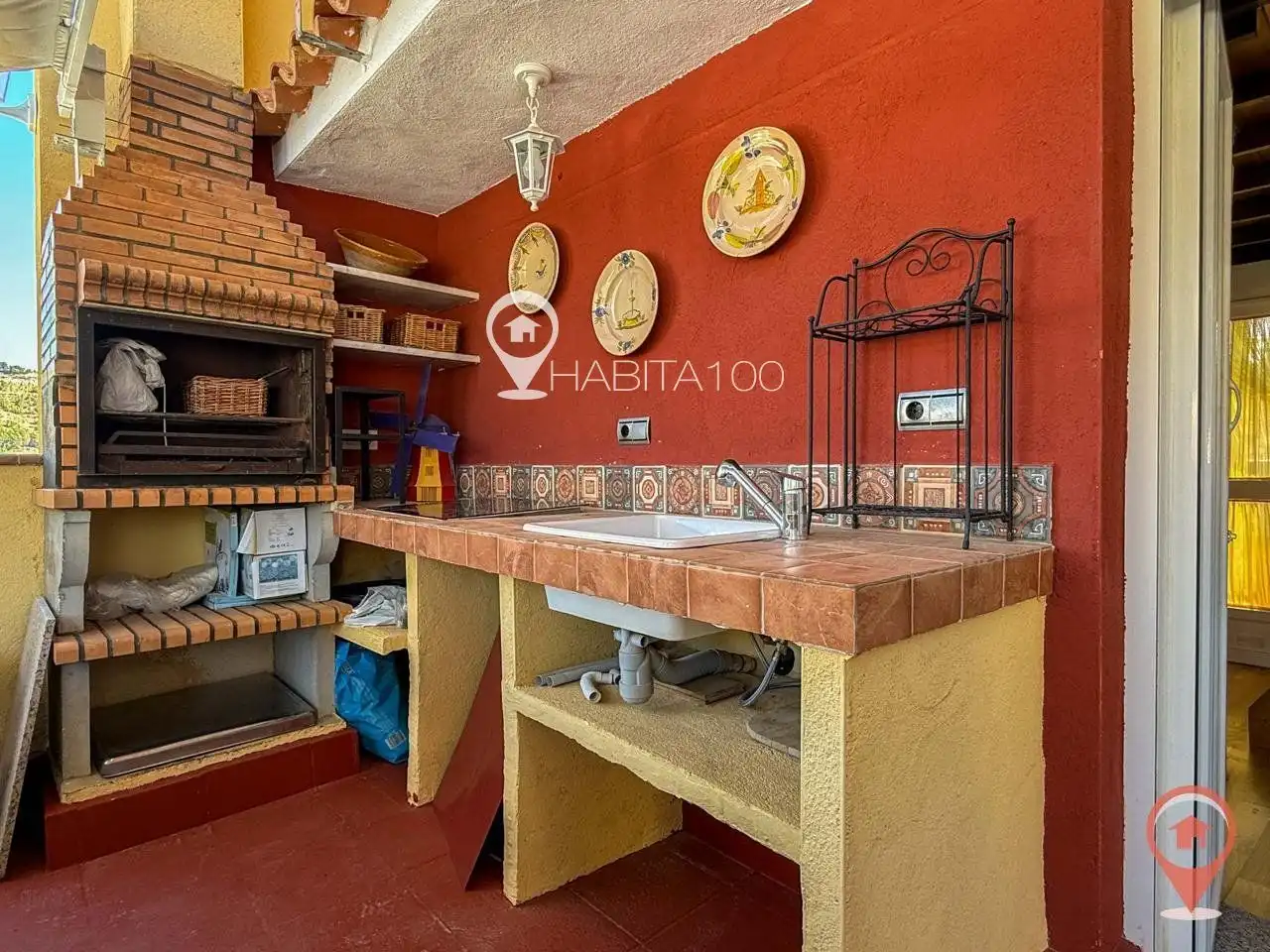Cocina de Casa o chalet en venta en Cañaveras con Aire acondicionado, Calefacción y Terraza
