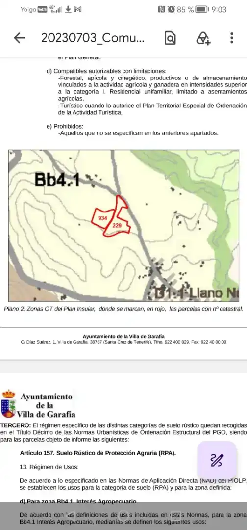 Finca rústica en venta en Garafía, Santa Cruz de Tenerife