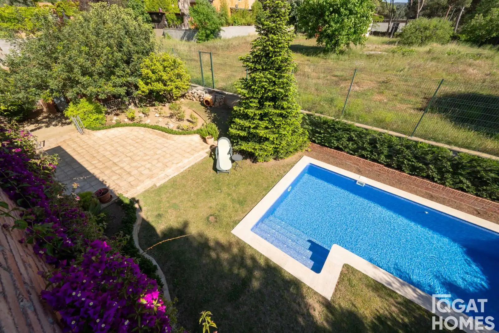 Piscina de Casa o chalet de alquiler en Sant Cugat del Vallès con Aire acondicionado, Calefacción y Jardín privado
