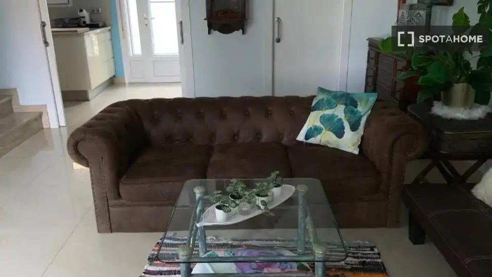 Living room of Flat for rent in Cullera  with Air Conditioner, Heating and Furnished