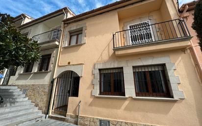 Exterior view of Single-family semi-detached for sale in Sant Feliu de Guíxols  with Air Conditioner and Terrace