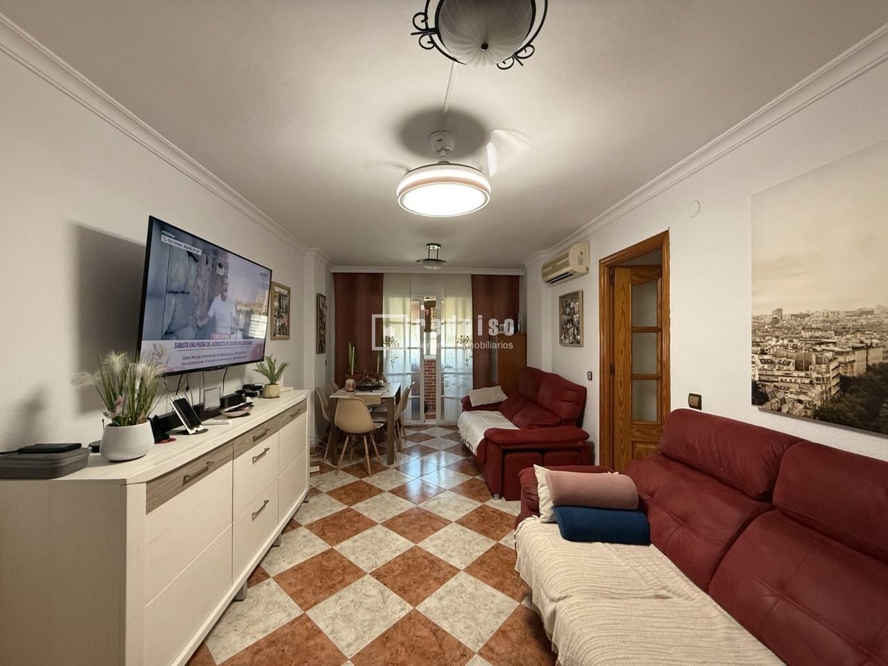 Sala d'estar de Pis en venda en Málaga Capital amb Aire condicionat, Calefacció i Terrassa