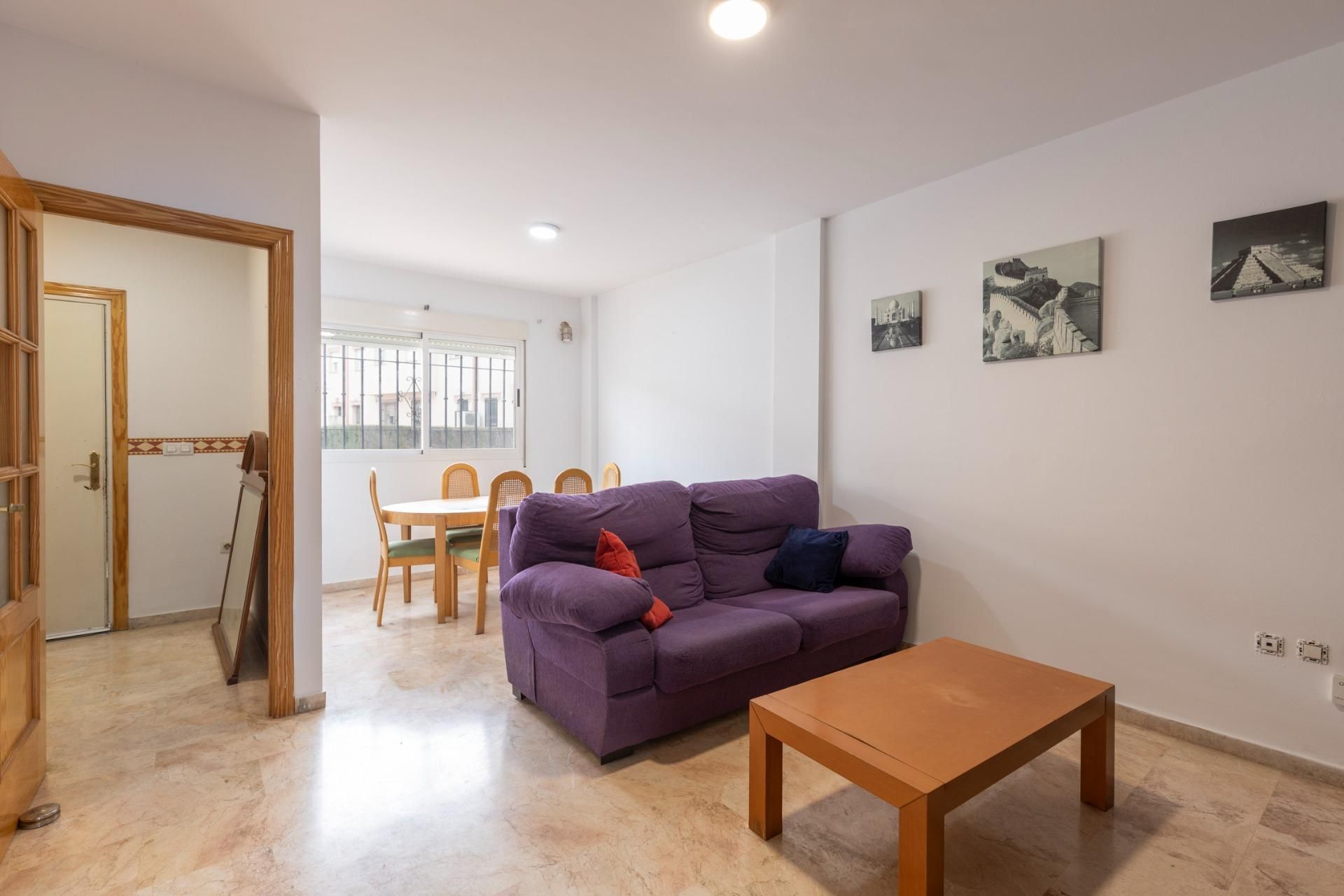 Living room of Single-family semi-detached for sale in Ogíjares  with Air Conditioner, Terrace and Storage room