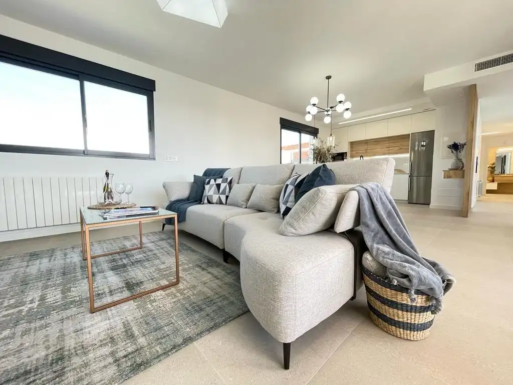 Sala de estar de Casa o chalet en venta en Molina de Segura con Jardín privado