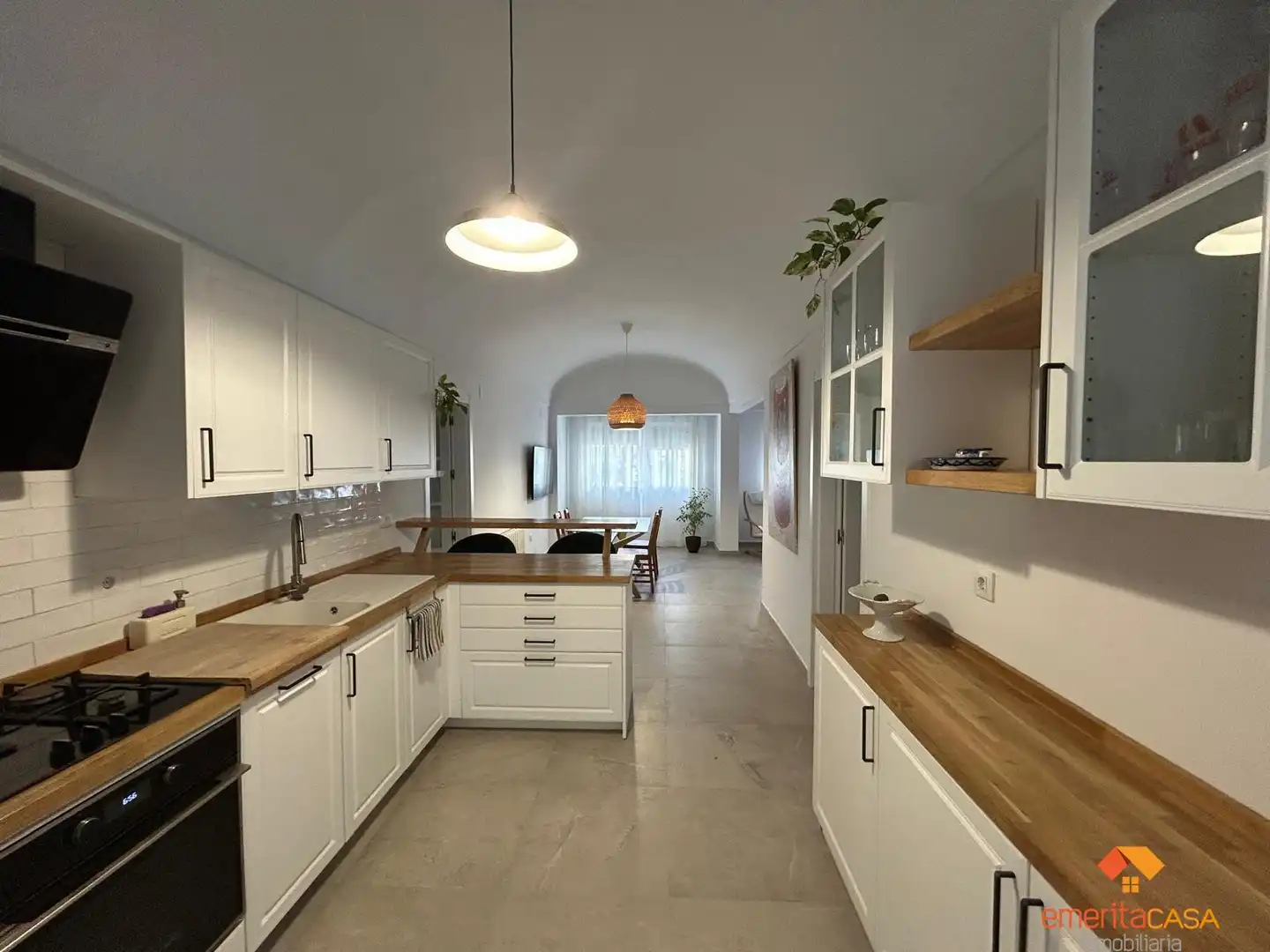 Kitchen of Flat for rent in Mérida  with Air Conditioner, Heating and Furnished