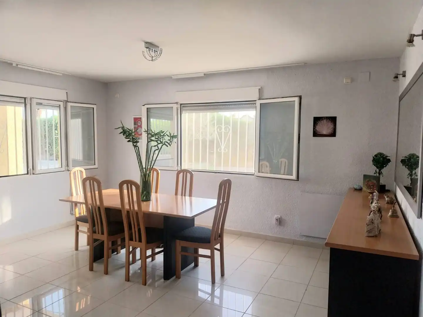 Comedor de Casa o chalet en venta en Elche / Elx con Aire acondicionado, Calefacción y Jardín privado
