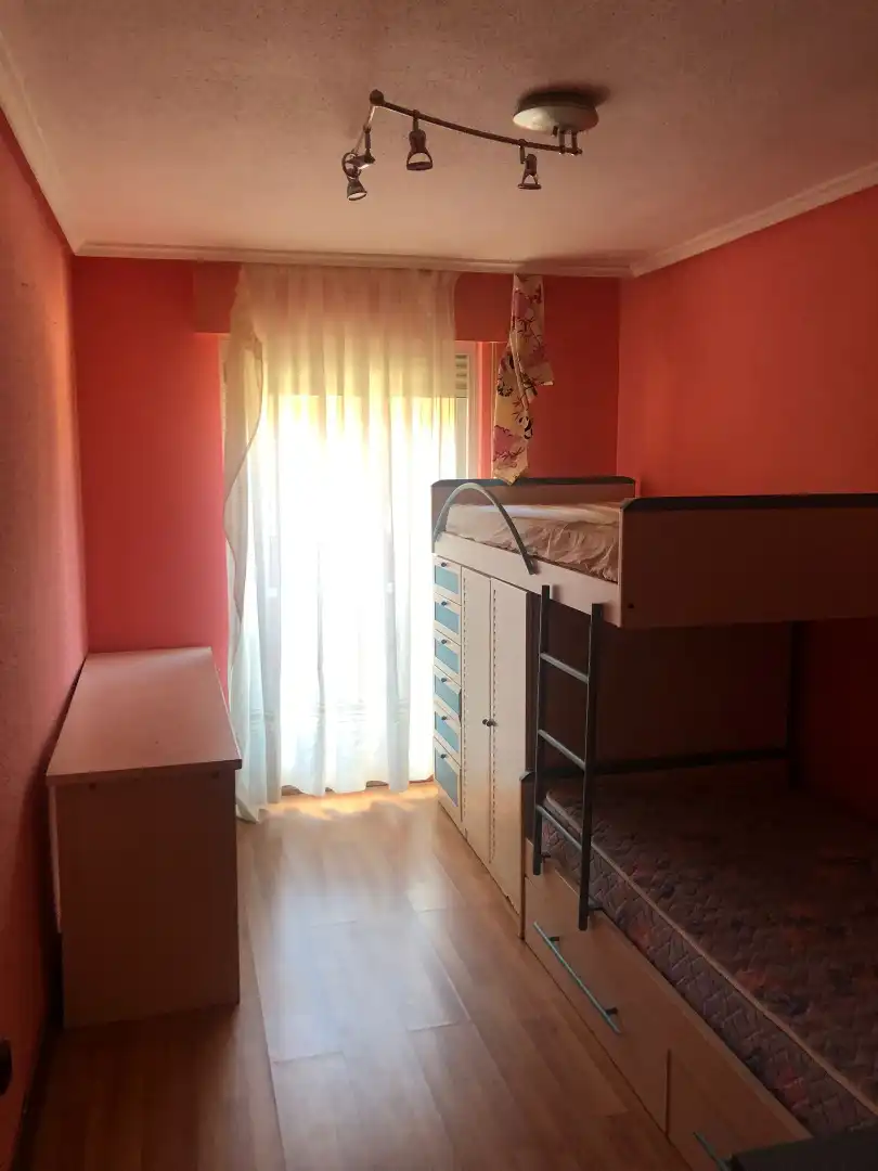 Schlafzimmer von Wohnung zum Verkauf in Venta de Baños mit Heizung, Parkett und Terrasse