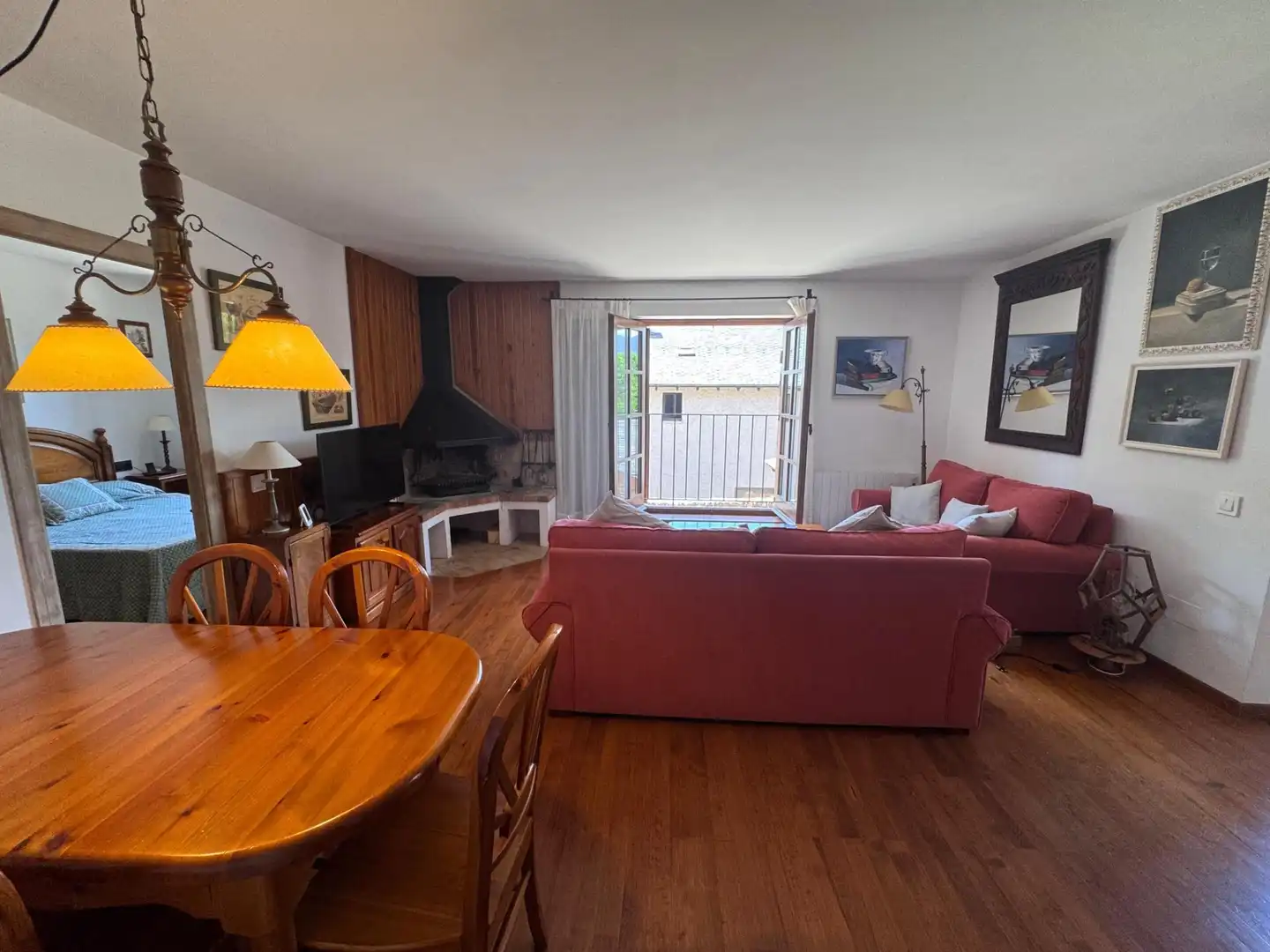Living room of Detached homes for sale in Urús  with Heating, Private garden and Terrace