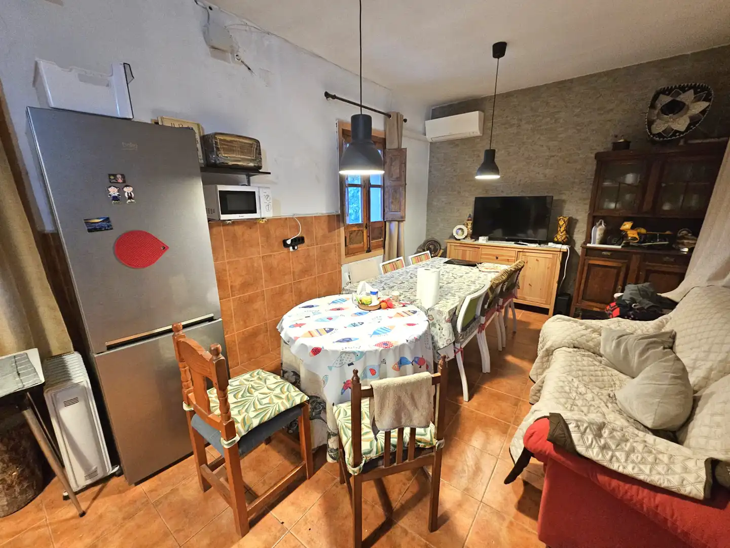 Cocina de Casa o chalet en venta en Arcos de Jalón con Aire acondicionado, Calefacción y Jardín privado