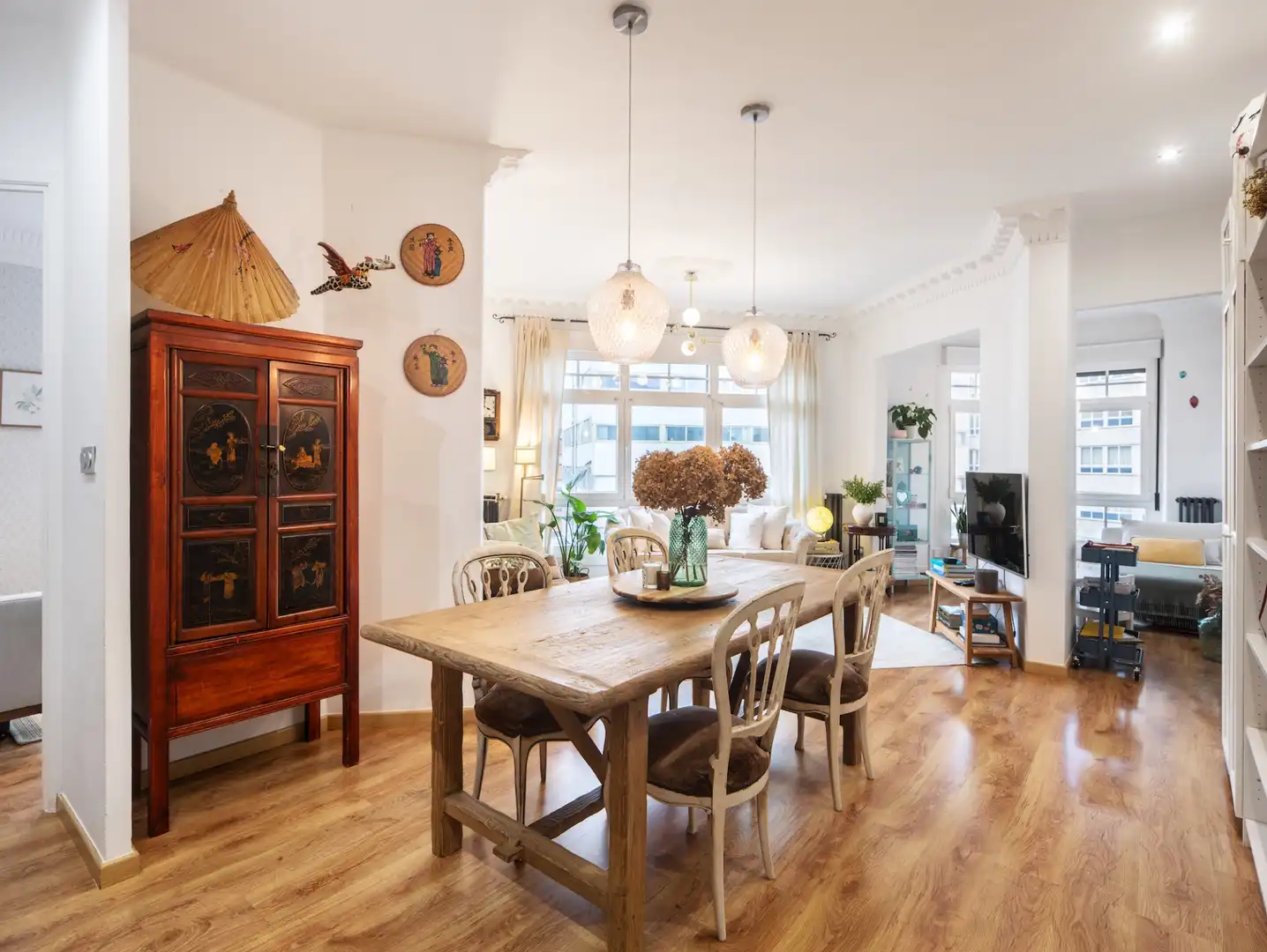 Comedor de Piso en venta en A Coruña Capital  con Calefacción, Amueblado y Horno